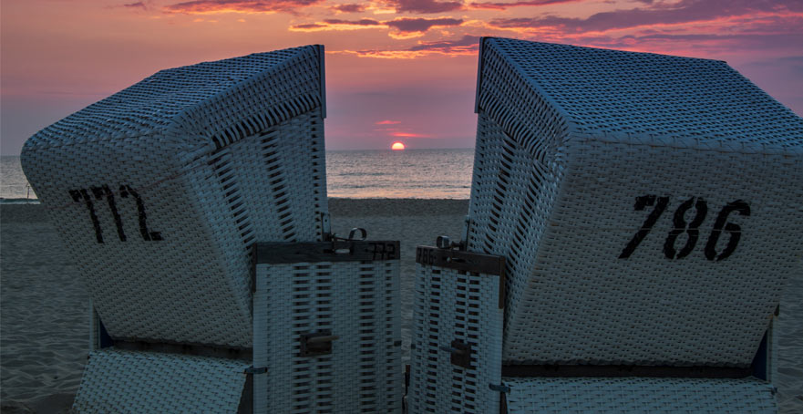 Jetzt einfach Strandkorb auf Sylt online mieten!